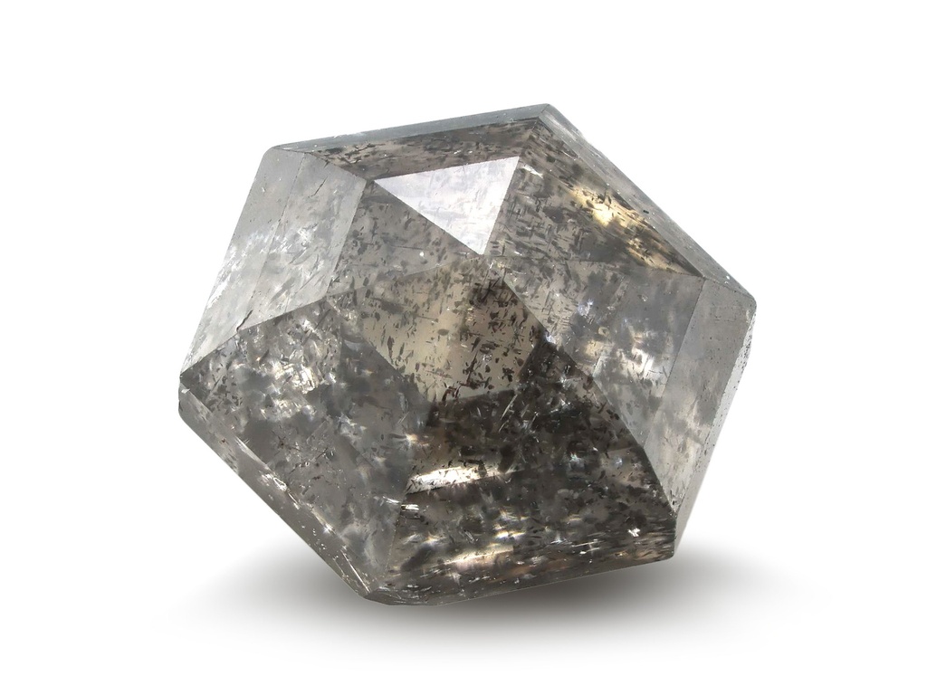 [DMFS0550X1] Salt & Pepper Diamond 5.7x5.5mm Hexagon
