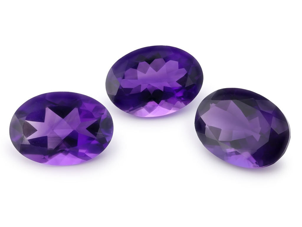 Amethyst 14x10mm Oval Dark