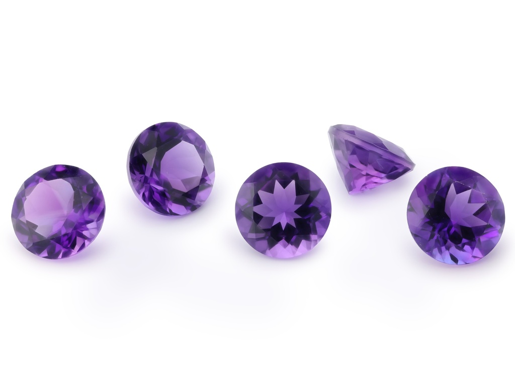 Amethyst 10mm Round Dark
