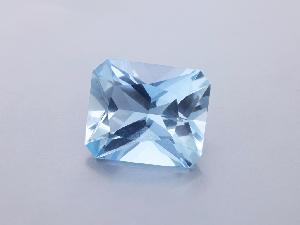 Aquamarine 12.1x10.1mm Radiant Cut