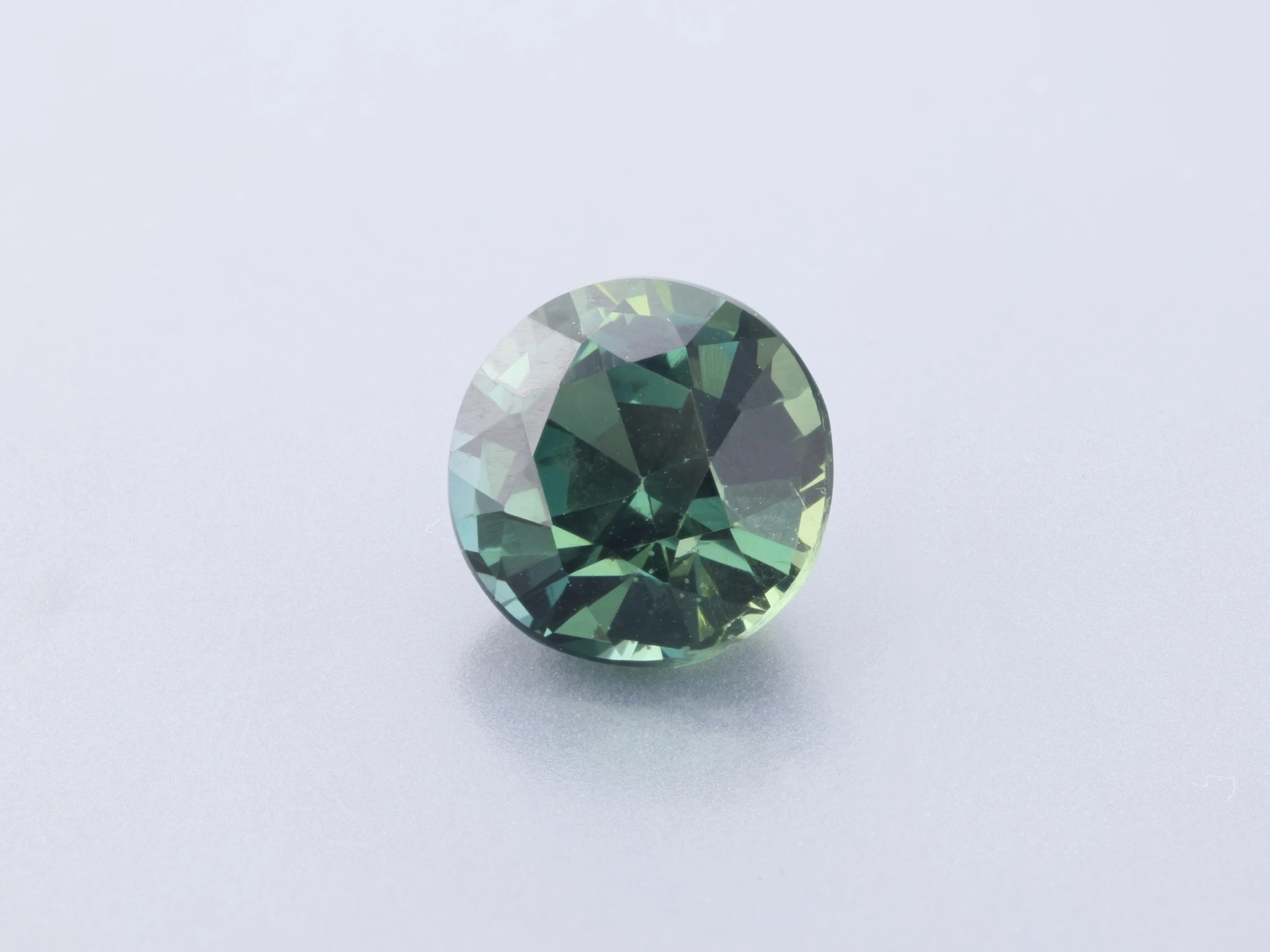 Sapphire 5.70mm Round Teal