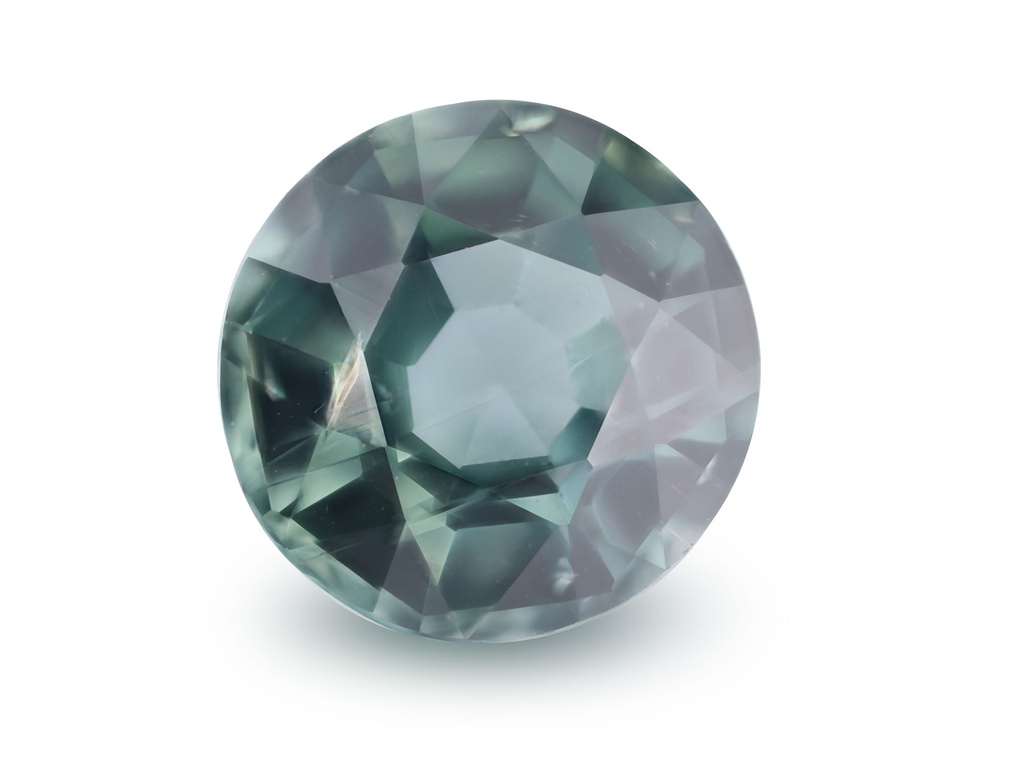 Sapphire 6.15mm Round Teal