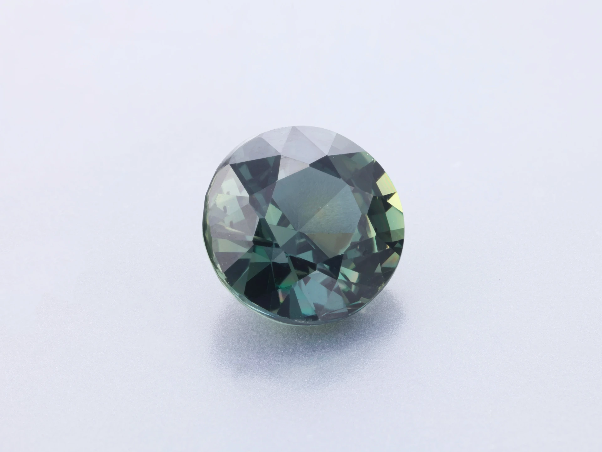 Sapphire 6.25mm Round Teal