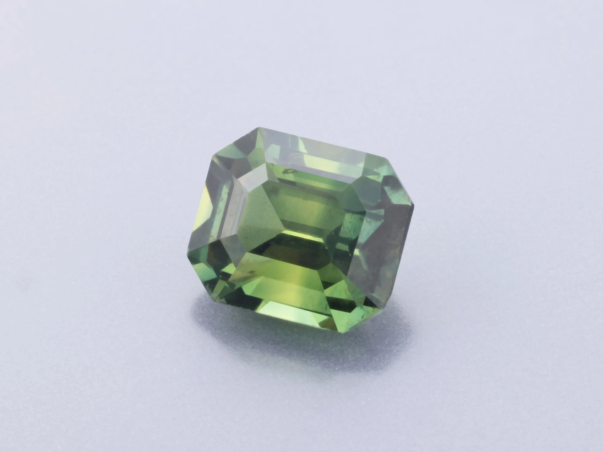 Sapphire 5.8x5mm Emerald Cut Parti