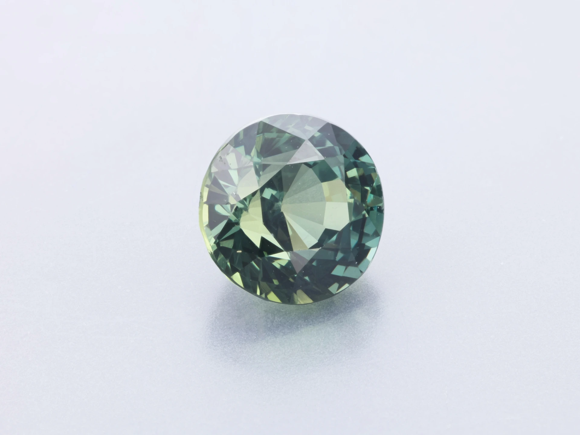Sapphire 6.10mm Round Teal