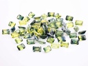 Parti Sapphire 6x4mm +/- Emerald Cut