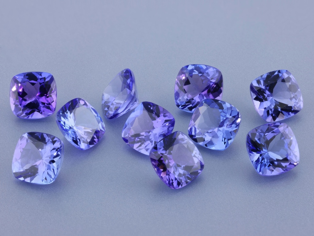 Tanzanite 5.00mm Square Cushion