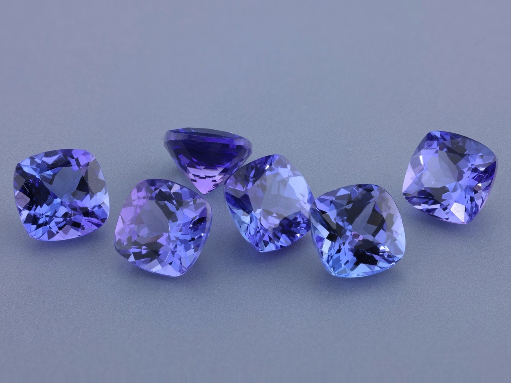 Tanzanite 6.00mm Square Cushion