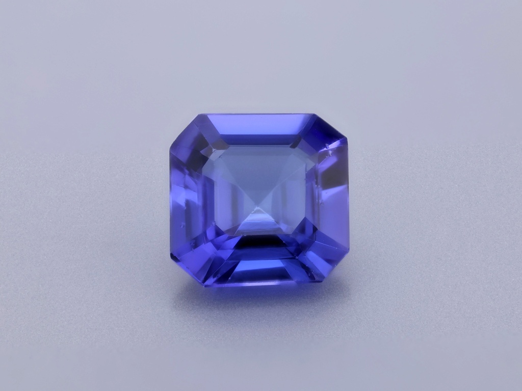 Tanzanite 8.1x8mm Square Emerald Cut