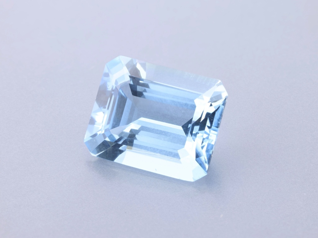 Aquamarine 10.1x8.1mm Emerald Cut