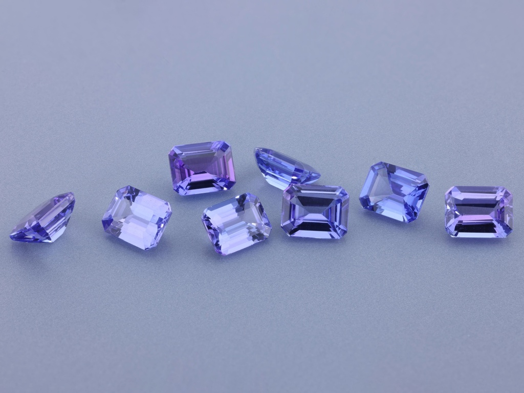 Tanzanite 5x4mm Emerald Cut