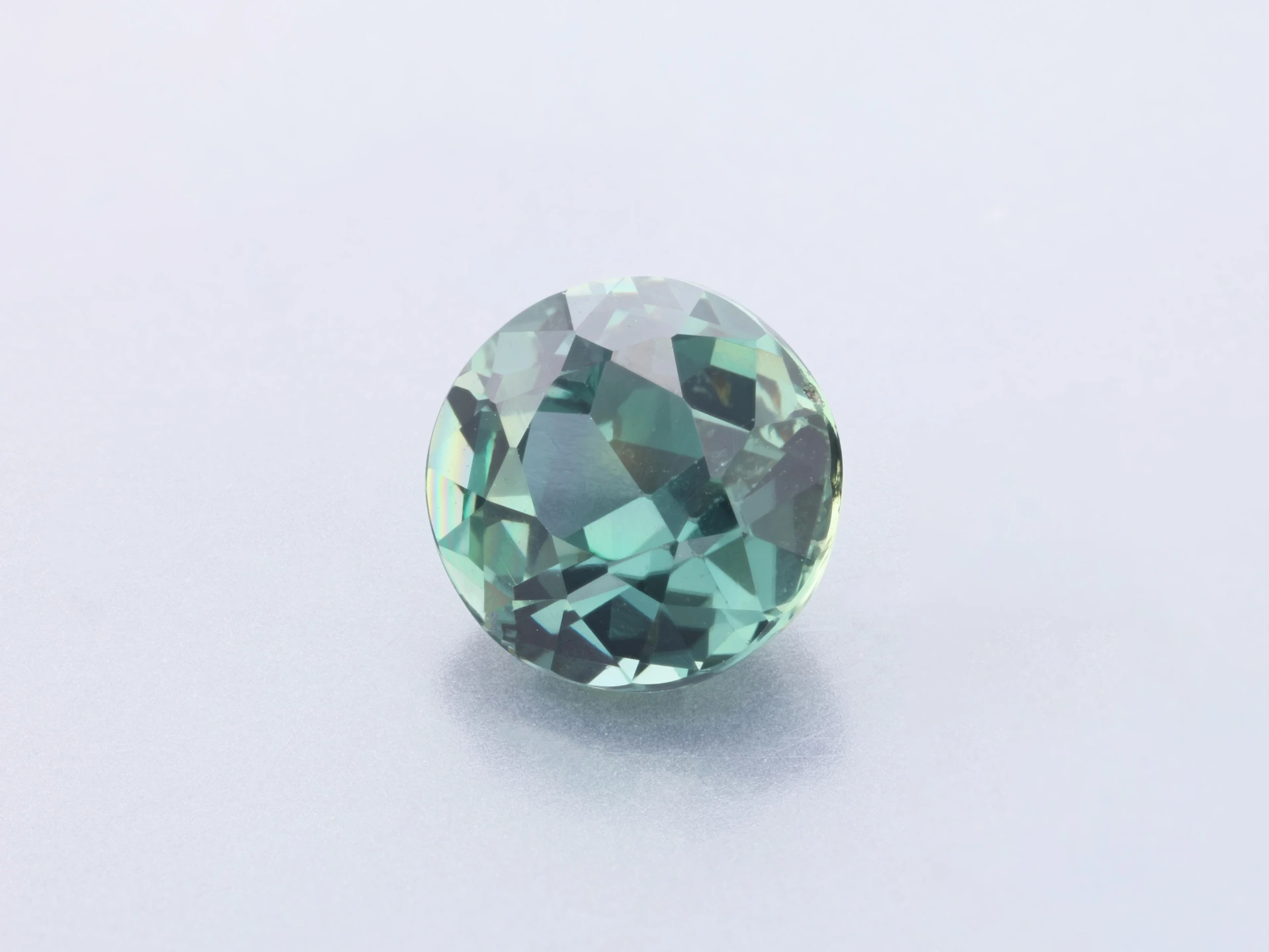 Sapphire 5.90mm Round Teal