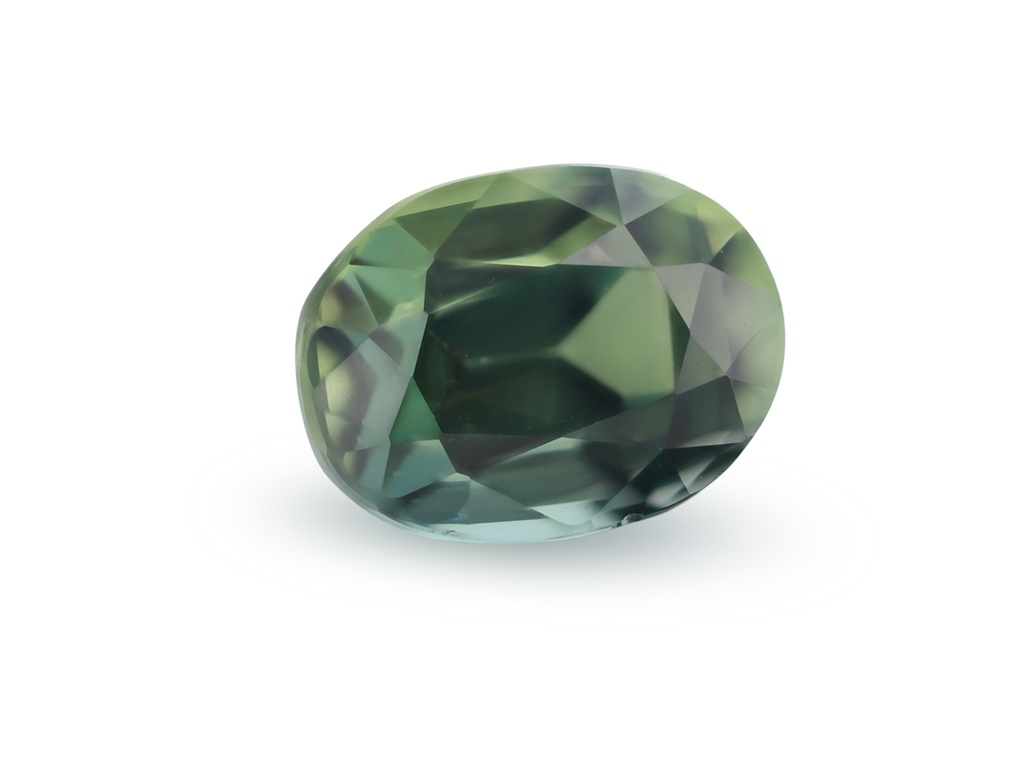 Sapphire 6.65x4.95mm Oval Teal