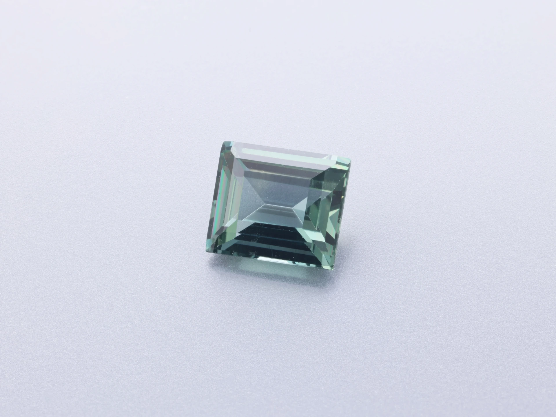 Sapphire 5.8x5mm Baguette Teal