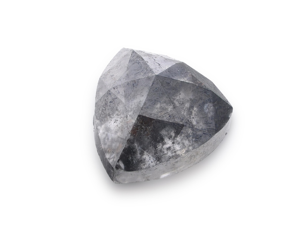 [DMTR0706X1] Salt & Pepper Diamond 5.9x5.1mm Trilliant Rose Cut