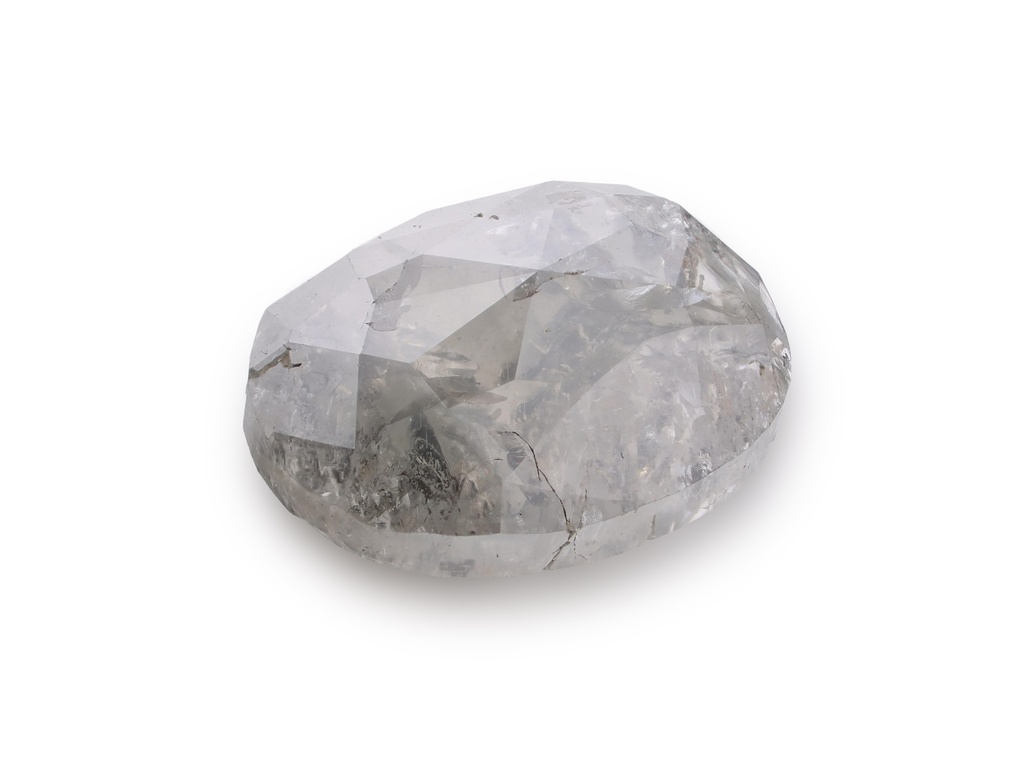 [DMVR0605X3] Salt & Pepper Diamond 6.1x4.7mm Oval Rose Cut