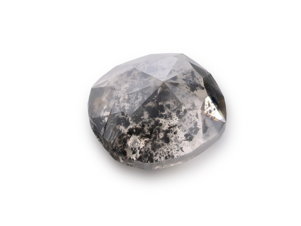 [DMAB0500X1] Salt & Pepper Diamond 4.75x4.35mm Cushion