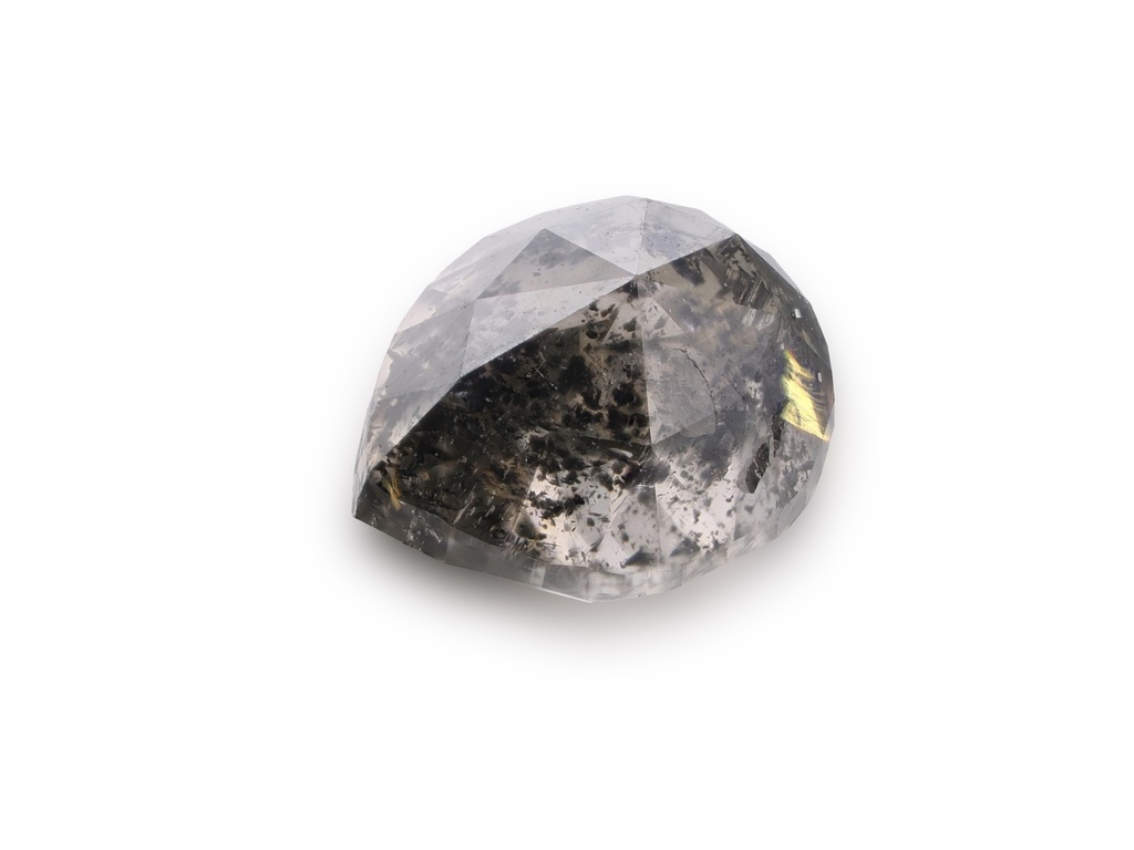 Salt & Pepper Diamond 4.9x4.15mm Pear Shape