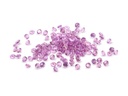 Rhodolite Garnet 1.25mm Round Diamond Cut