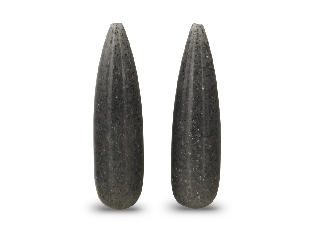[AVDC3008P] Black Aventurine 30x8mm Drop Pair