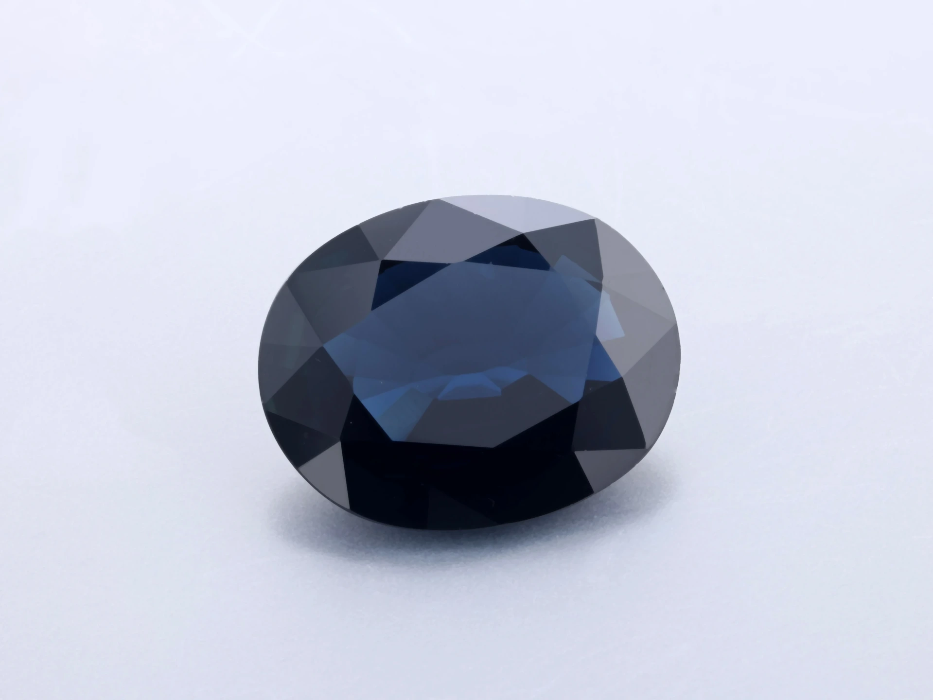 [SAVB1008X6] Australian Sapphire 10x8mm Oval Dark Blue