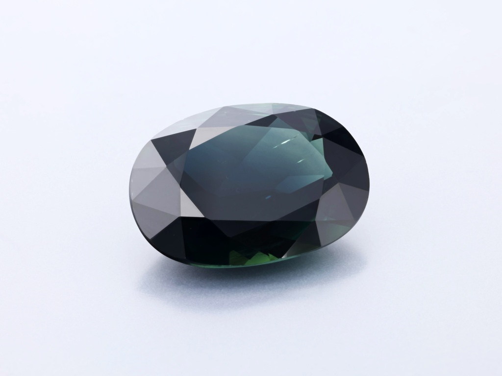 [SAVB1612X1] Australian Sapphire 16.5x12mm Oval Dark Blue