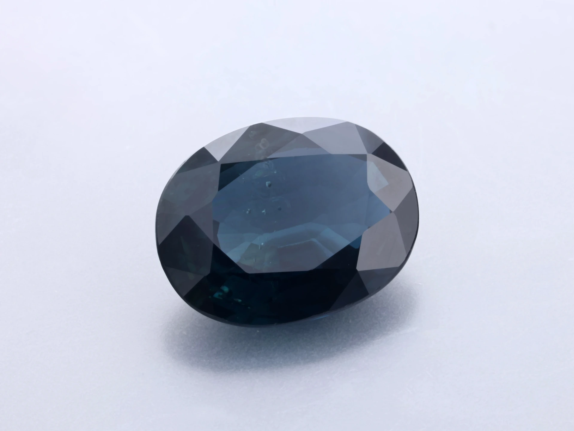Australian Sapphire 9x7mm Oval Dark Blue