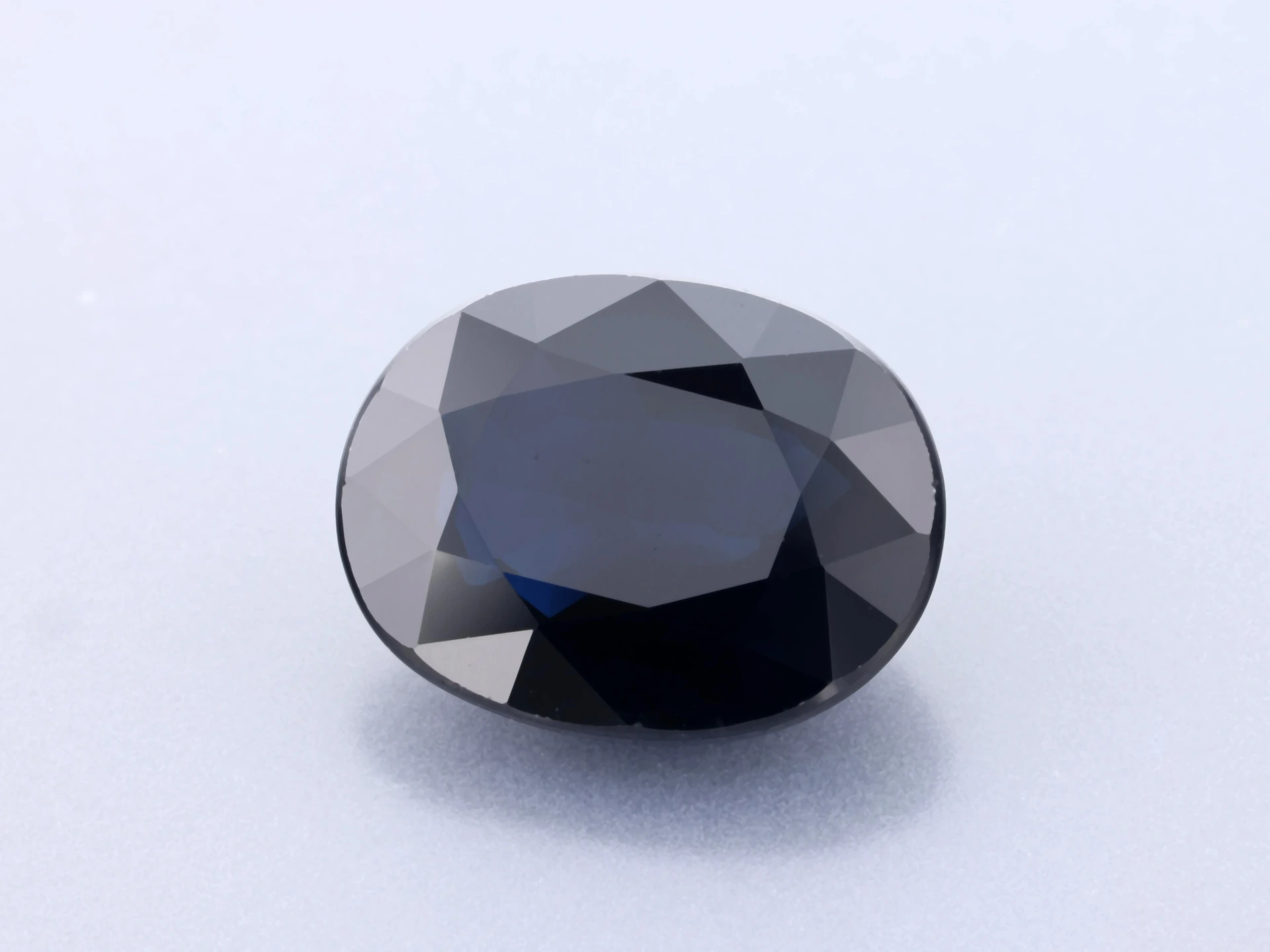 Australian Sapphire 9x7mm Oval Dark Blue