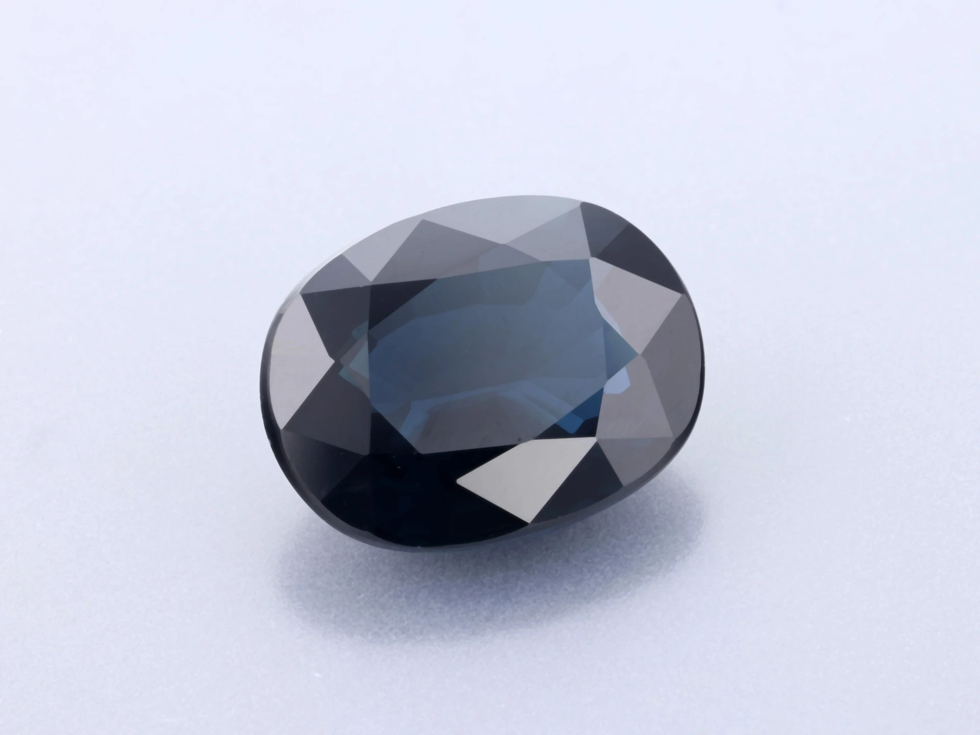 Australian Sapphire 9.1x7mm Oval Dark Blue