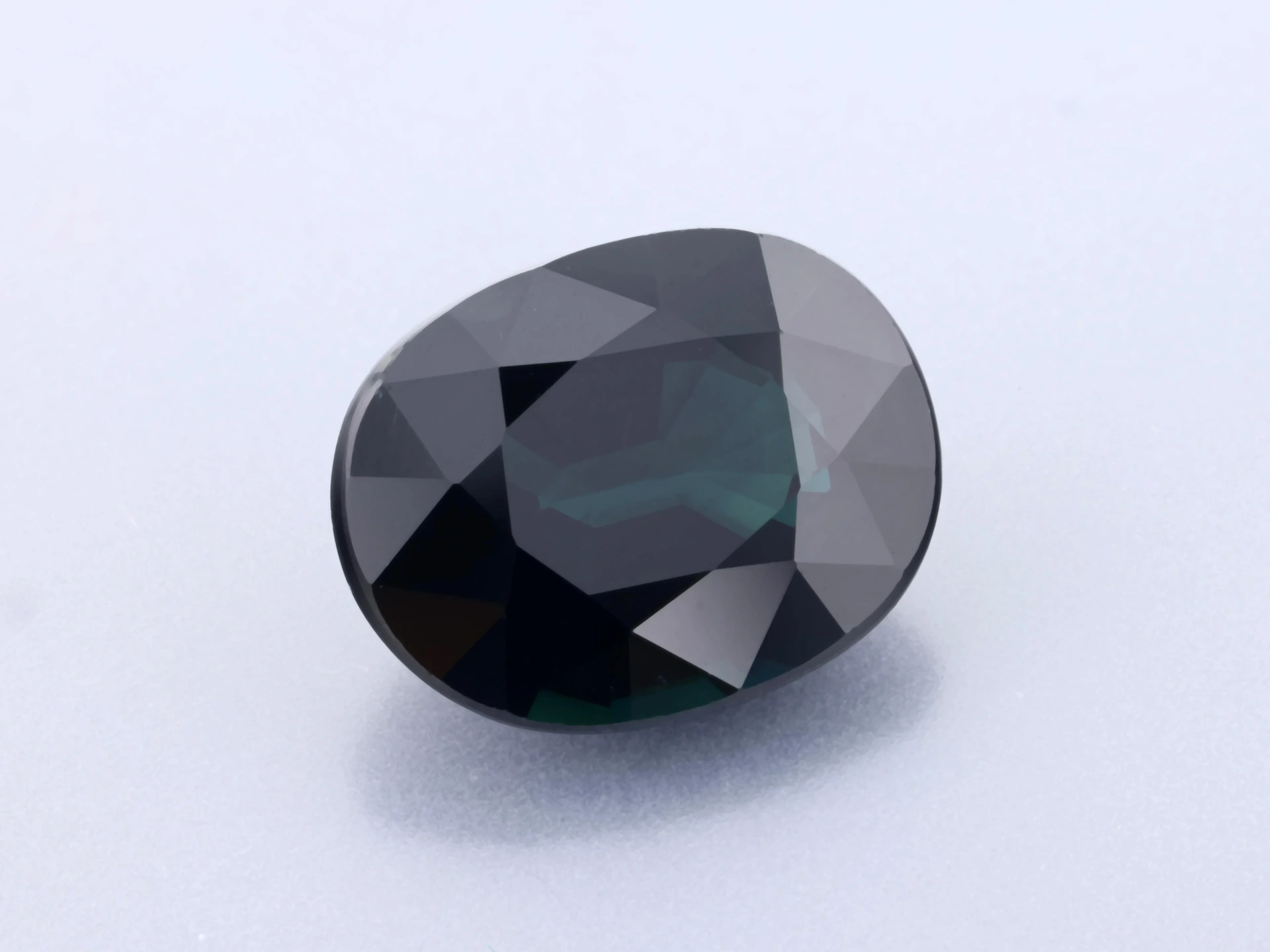 Australian Sapphire 9x7mm Oval Dark Blue