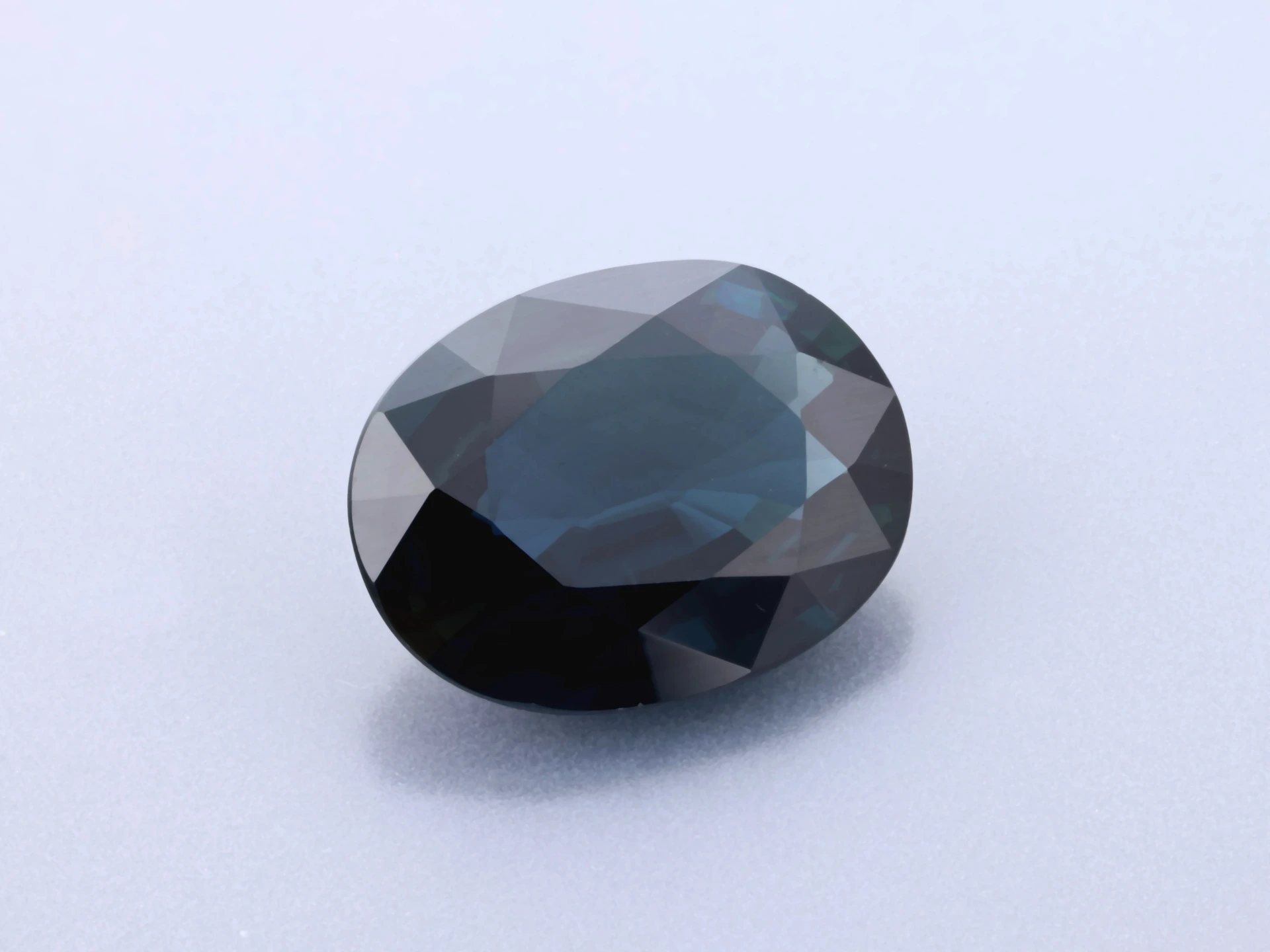 Australian Sapphire 9x7mm Oval Dark Blue