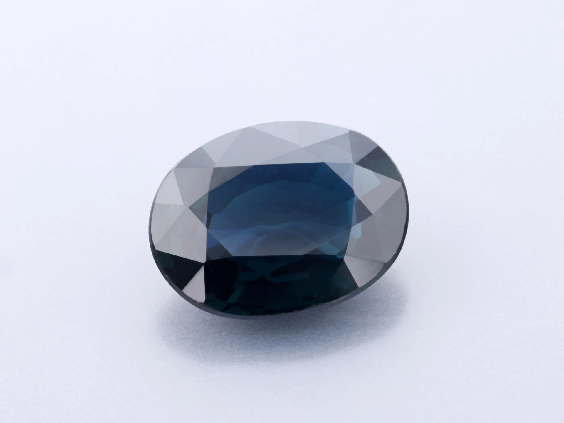 Australian Sapphire 9x7mm Oval Dark Blue