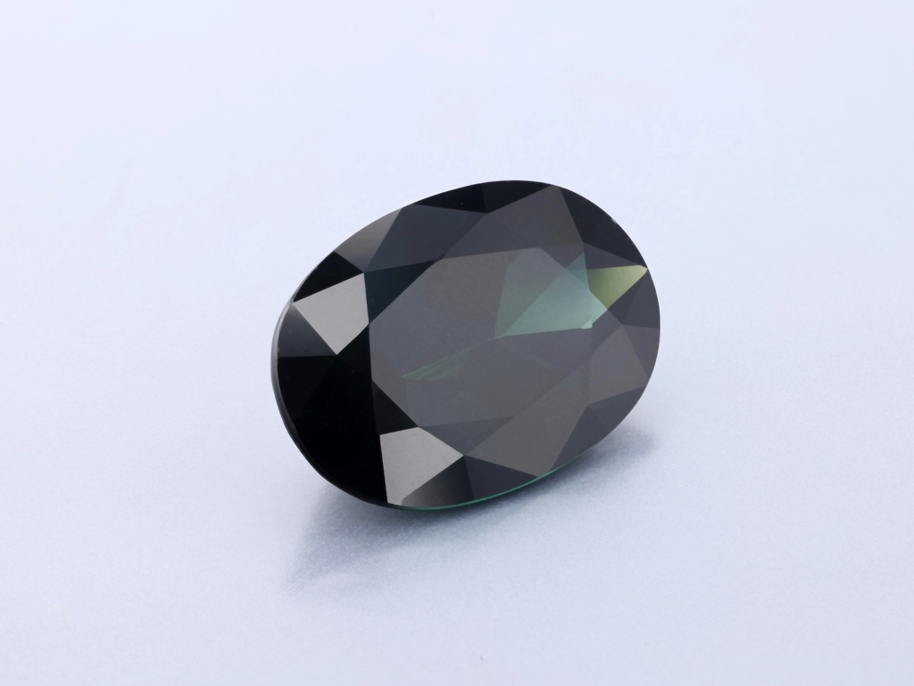 Australian Sapphire 15.5x11mm Oval Dark Blue