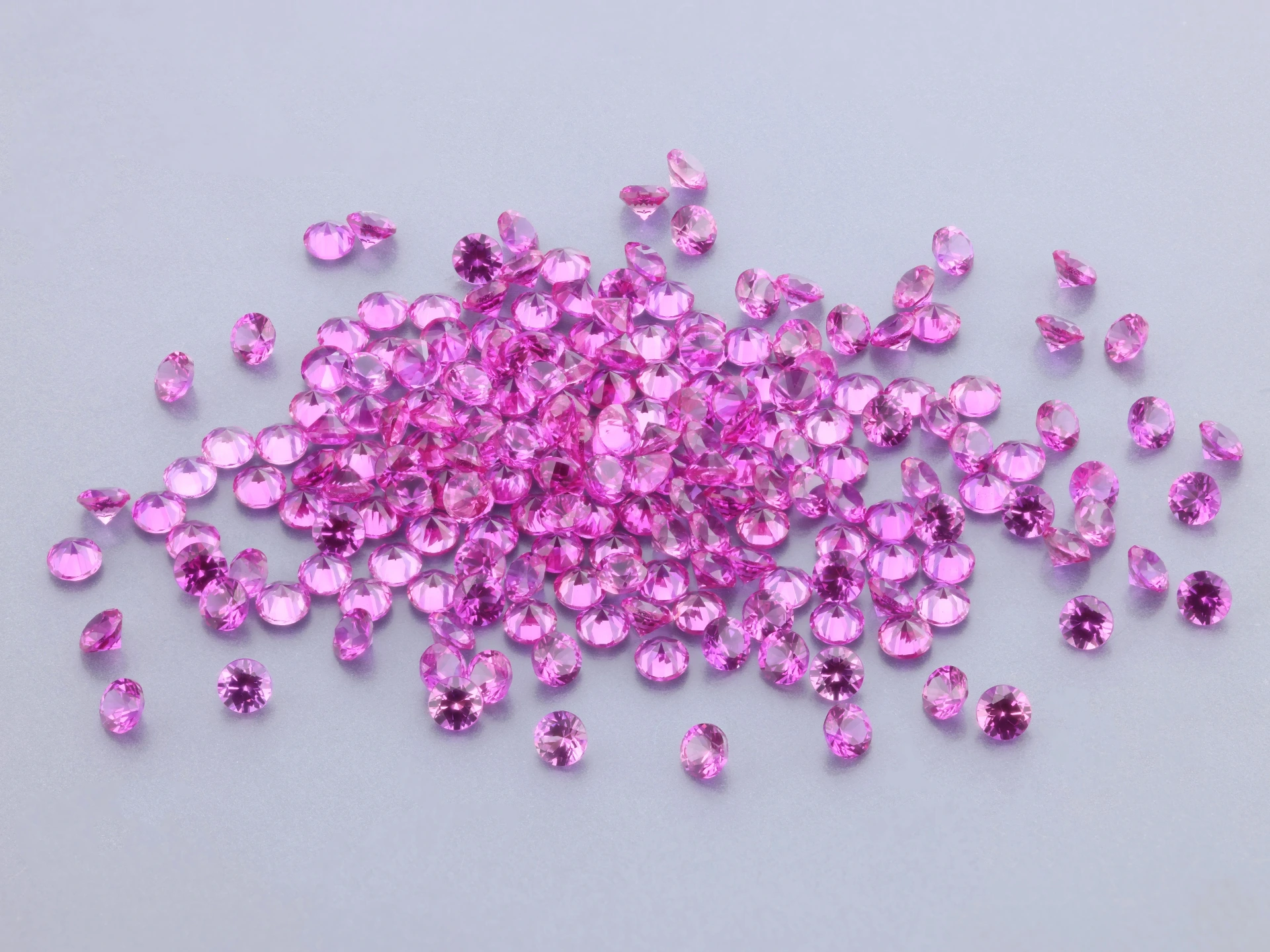 [YKRB0150S] Synthetic/Lab Grown Ruby 1.50mm Round Dark Pink