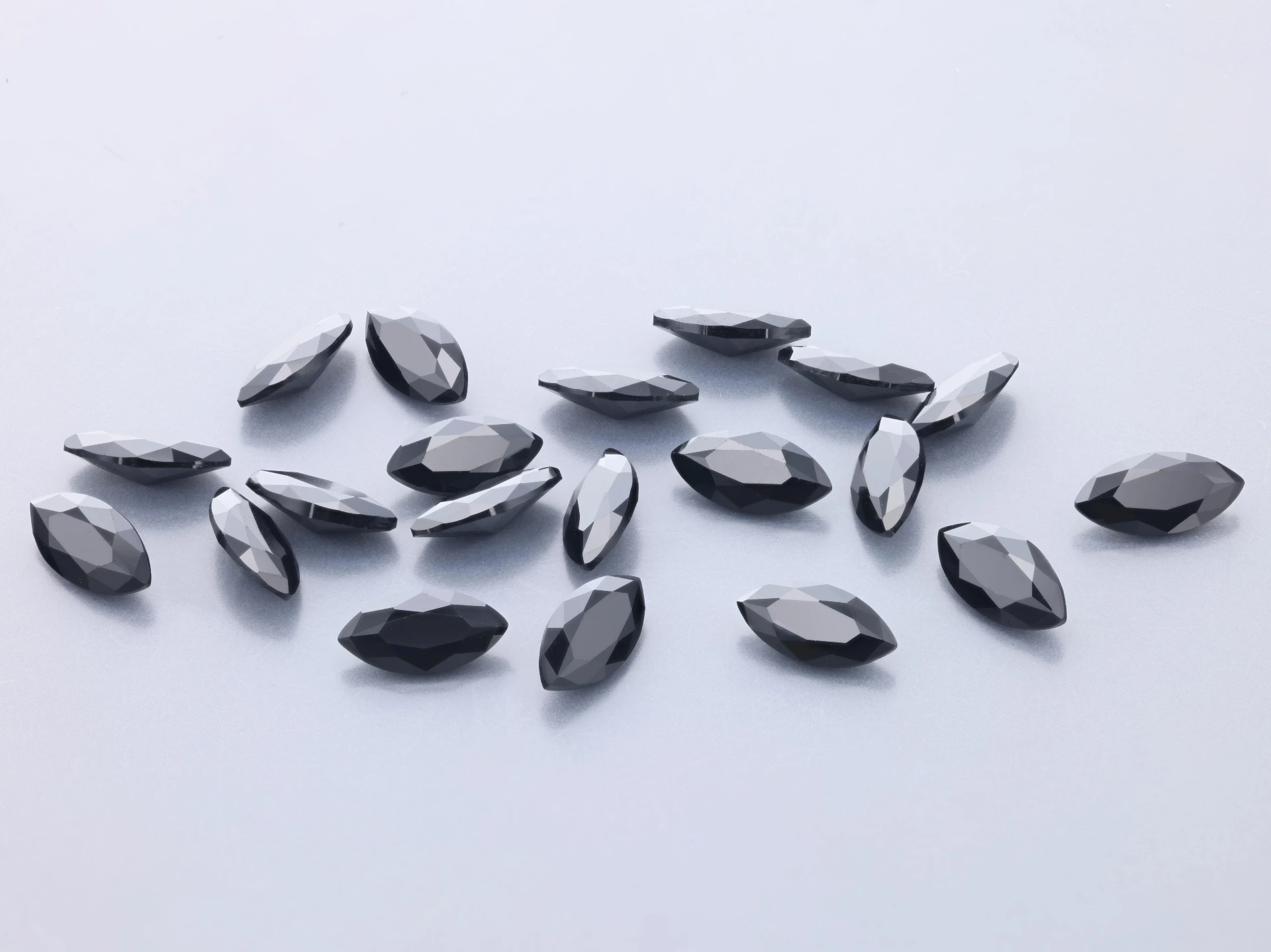 Black Spinel 6x3mm Marquise