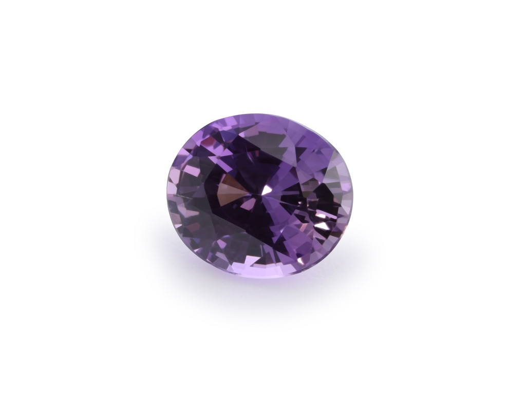 Purple Sapphire 6.01x5.3mm Oval