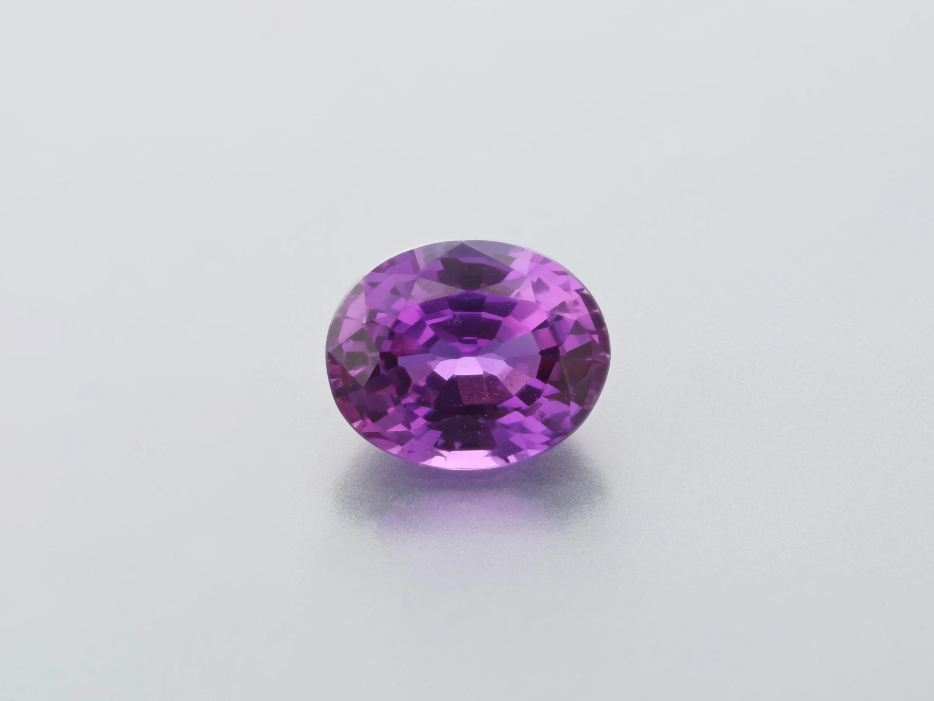 Pink Sapphire 5.7x4.66mm Oval Dark