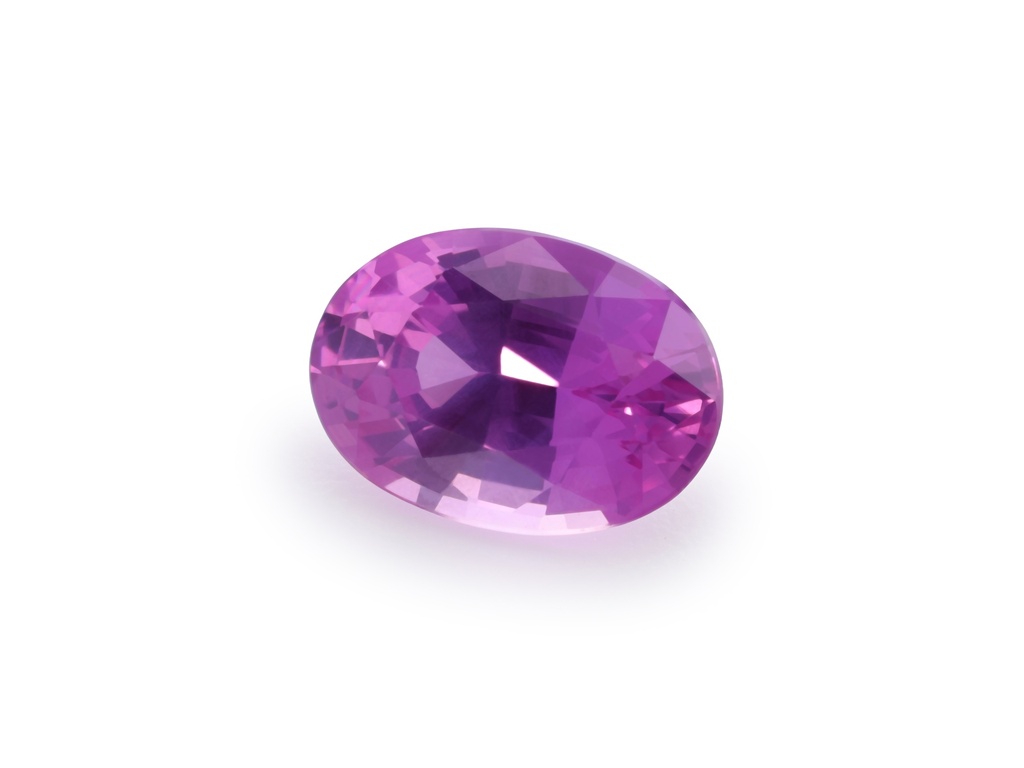 [SPVB0604X7] Pink Sapphire 6.4x4.54mm Oval Mid