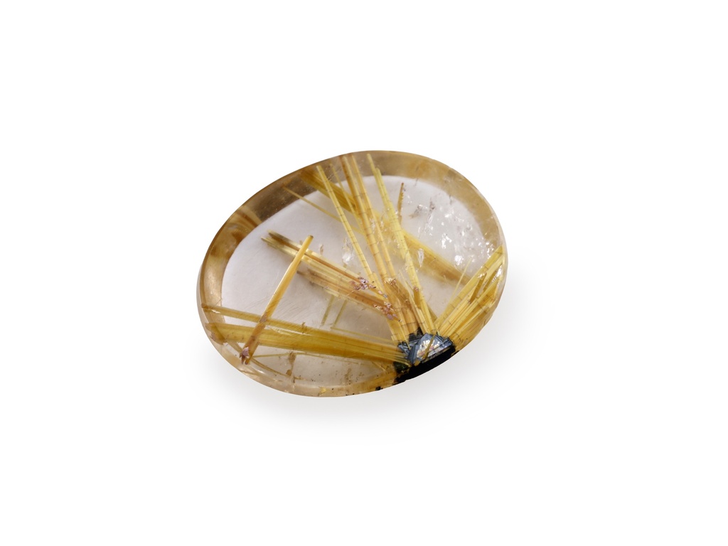 Rutilated Quartz 13x10.4mm Oval