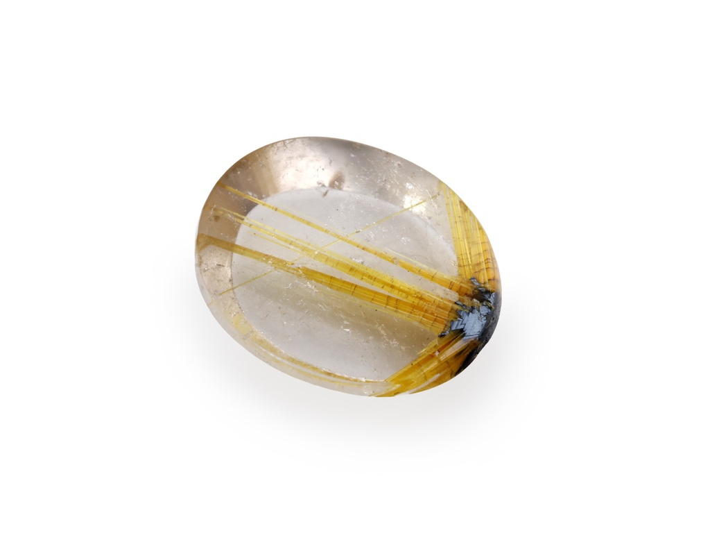 Rutilated Quartz 9.9x8mm Oval