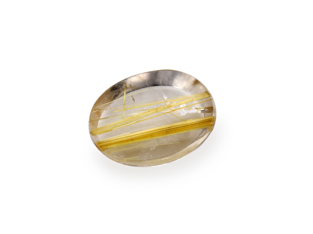 Rutilated Quartz 10.2x8mm Oval