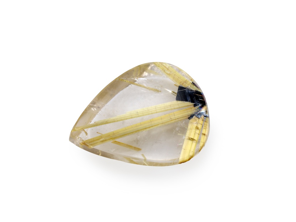 Rutilated Quartz 13x10.4mm Pear Shape
