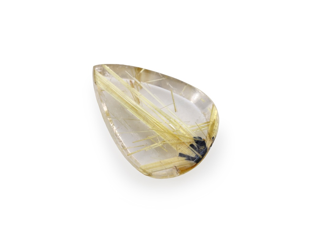 Rutilated Quartz 13.9x9.8mm Pear Shape