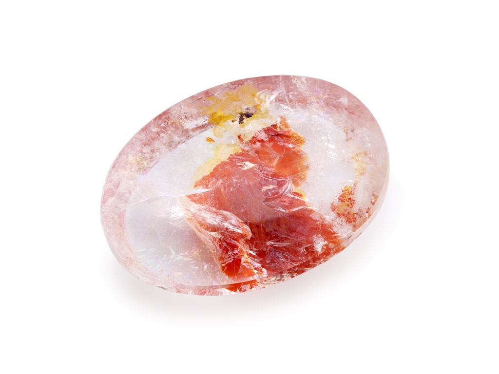 Hematoid Quartz 27x18.6mm Oval