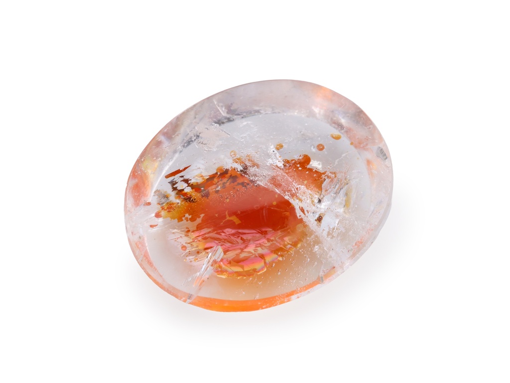 Hematoid Quartz 17.7x14.9mm Oval