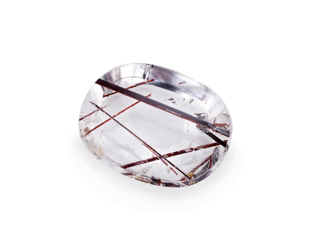 Rutilated Quartz 18.6x15mm Cushion