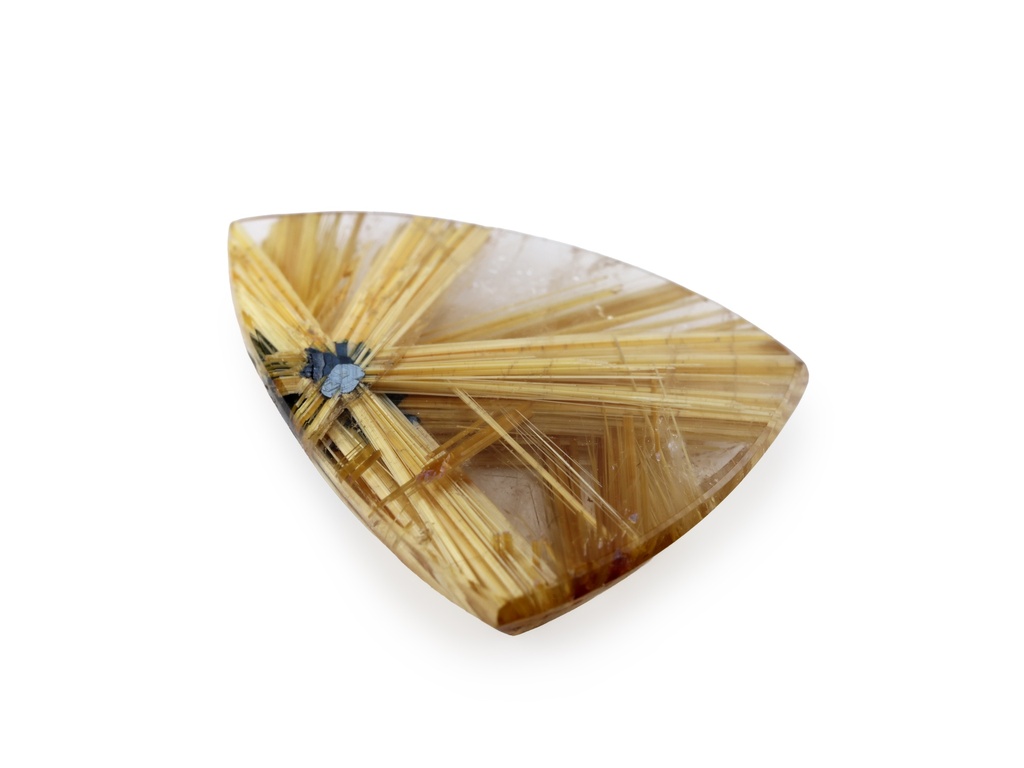Rutilated Quartz 19.3x15.2mm Triangle