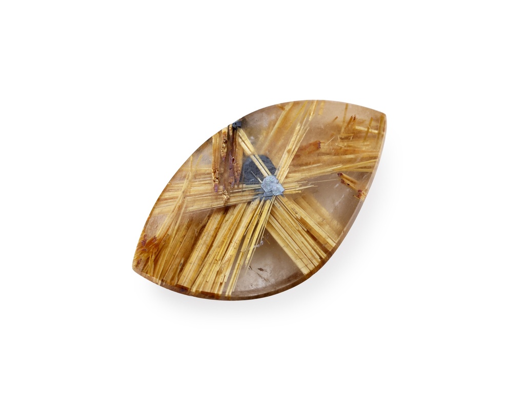 Rutilated Quartz 22x13mm Fancy