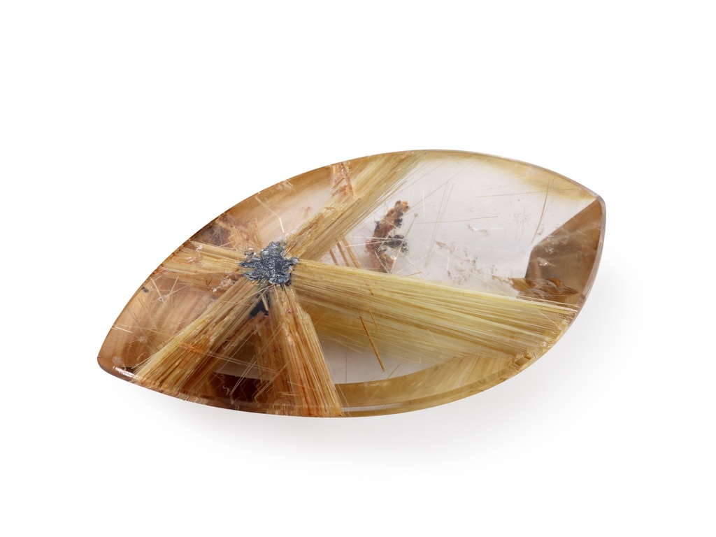 Rutilated Quartz 29x14.8mm Fancy
