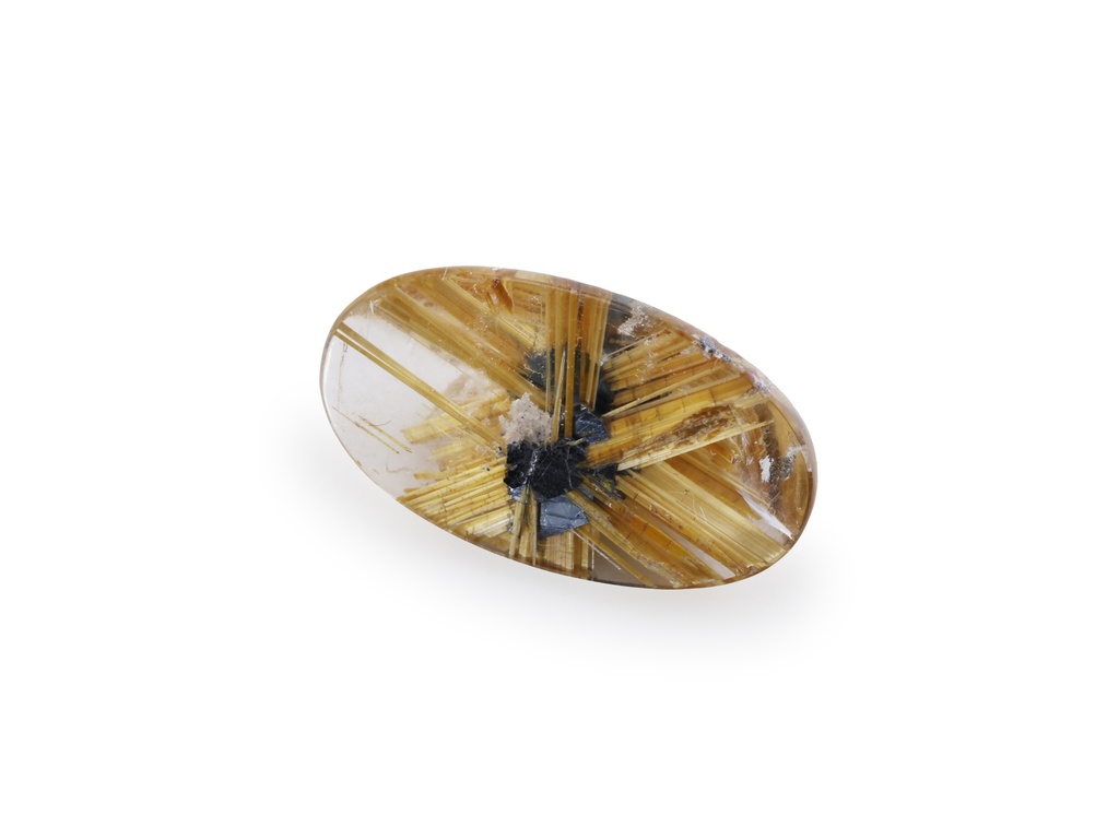 Rutilated Quartz 13x7.4mm Oval